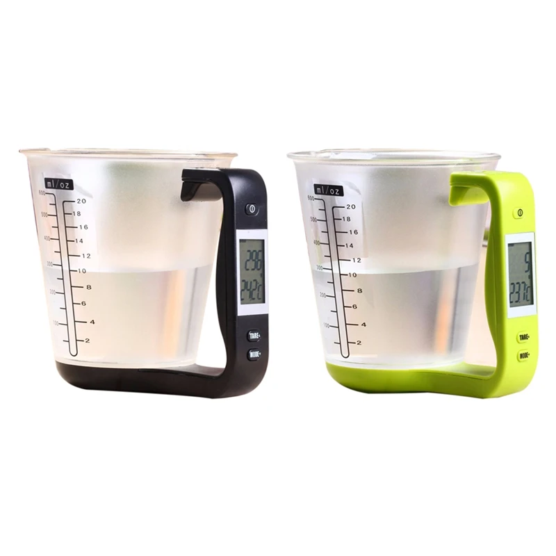Measuring Cup Kitchen Scales Digital Beaker Libra Electronic Tool Scale with LCD Display Temperature
Measuring Cup Kitchen Scales Digital Beaker Libra Electronic Tool Scale with LCD Display Temperature
