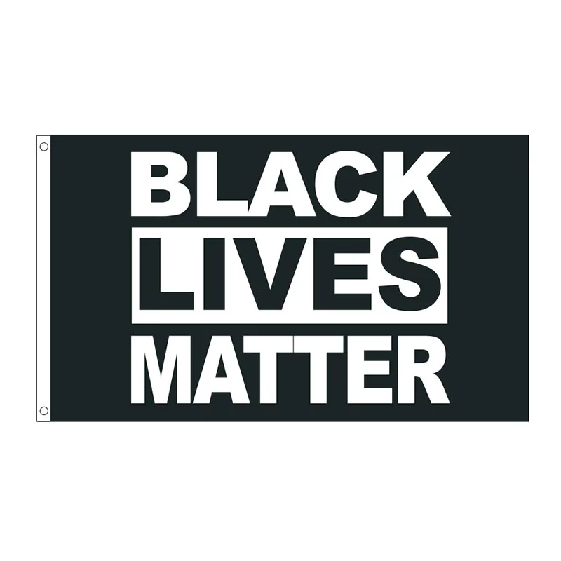 Бесплатная доставка xvggdg 3 на 5 футов Флаг Черная Жизнь Материя флаг BLM Peace Protest