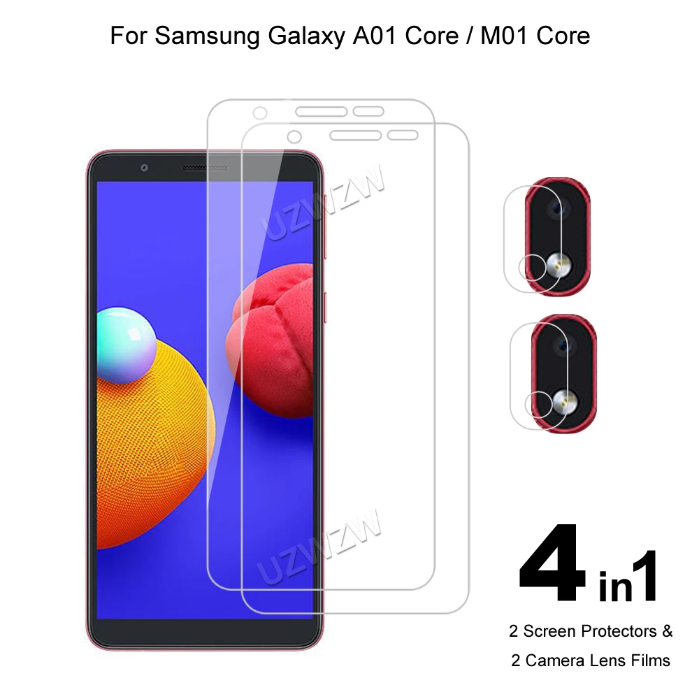 For Samsung Galaxy A01 Core / M01 Core Camera Lens Film & Tempered Glass Screen Protectors Protective Guard HD Clear
For Samsung Galaxy A01 Core / M01 Core Camera Lens Film & Tempered Glass Screen Protectors Protective Guard HD Clear