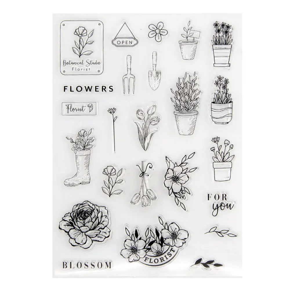 Plant Potted Flower Leaf Clear Silicone Stamp/Seal for DIY Scrapbooking/photo Album Decorative Clear Stamp
Plant Potted Flower Leaf Clear Silicone Stamp/Seal for DIY Scrapbooking/photo Album Decorative Clear Stamp