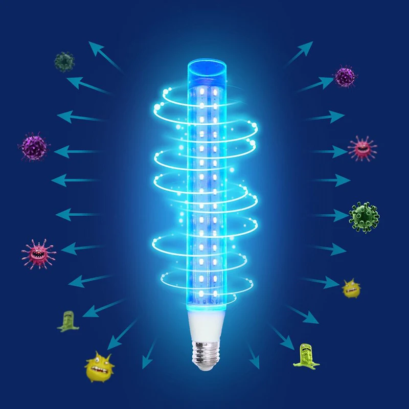 Светодиодный УФ кварцевая лампа бактерицидные лампы дезинфекции UVC CFL озона