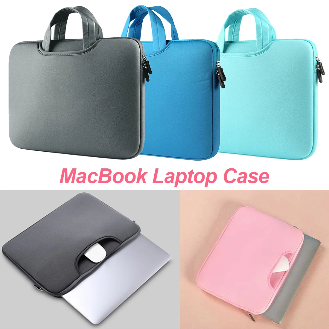 Laptop Sleeve Bag For Macbook Air Pro Retina 11.6'' 13.3'' 15.4'' 15.6'' Laptop Bag Notebook Cover Case For XiaoMi Huawei DELL
Laptop Sleeve Bag For Macbook Air Pro Retina 11.6'' 13.3'' 15.4'' 15.6'' Laptop Bag Notebook Cover Case For XiaoMi Huawei DELL