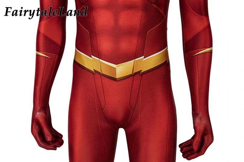 The Flash Season 5 Barry Allen Printing Jumpsuit Fancy Halloween Superhero Cosplay Costume 3D Zentai Bodysuit
The Flash Season 5 Barry Allen Printing Jumpsuit Fancy Halloween Superhero Cosplay Costume 3D Zentai Bodysuit