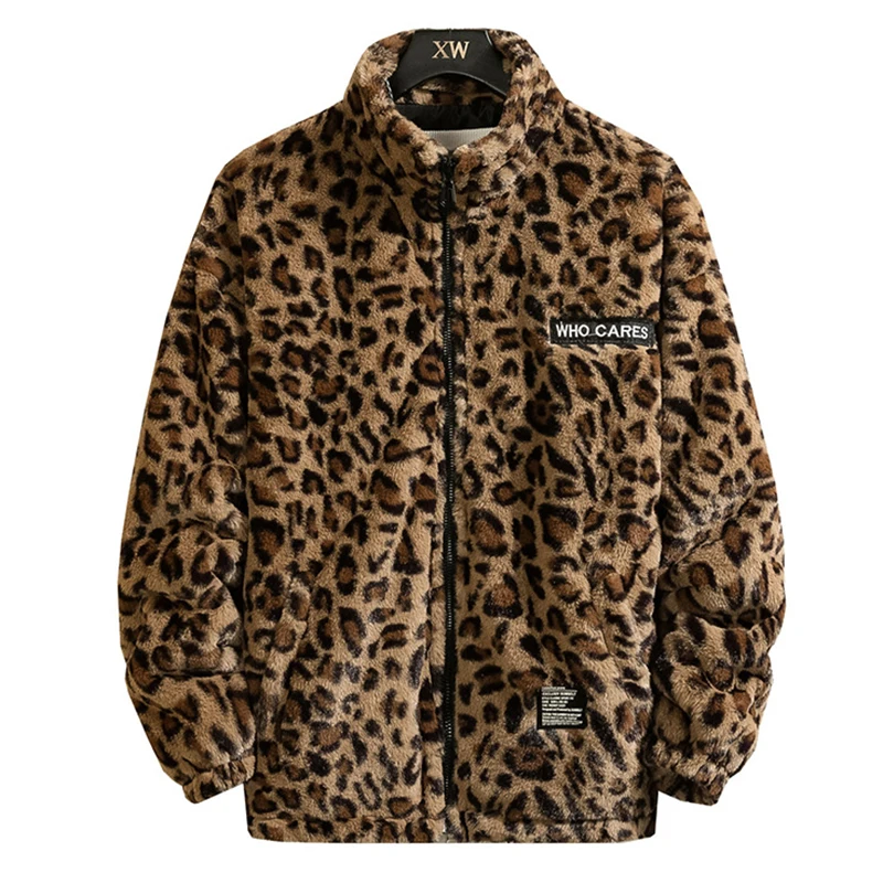 Autumn Leopard Jacket Men And Women Soft Loose Outerwear Vogue Street Zipper Hooded Coat Clothing Male Female Plus Size 4XL
Autumn Leopard Jacket Men And Women Soft Loose Outerwear Vogue Street Zipper Hooded Coat Clothing Male Female Plus Size 4XL