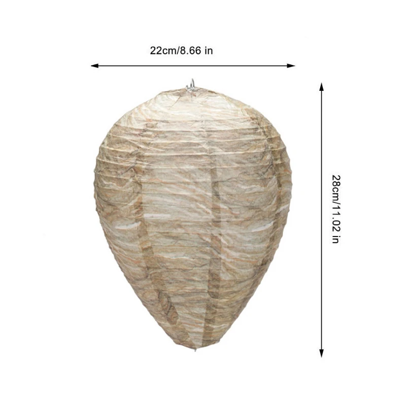 1-2pcs Beehive Lantern Safe Simulated Honeycomb Hanging Wasp Repellent Fake Wasp Nest Decoy for Outdoors Home Garden Accessories
1-2pcs Beehive Lantern Safe Simulated Honeycomb Hanging Wasp Repellent Fake Wasp Nest Decoy for Outdoors Home Garden Accessories