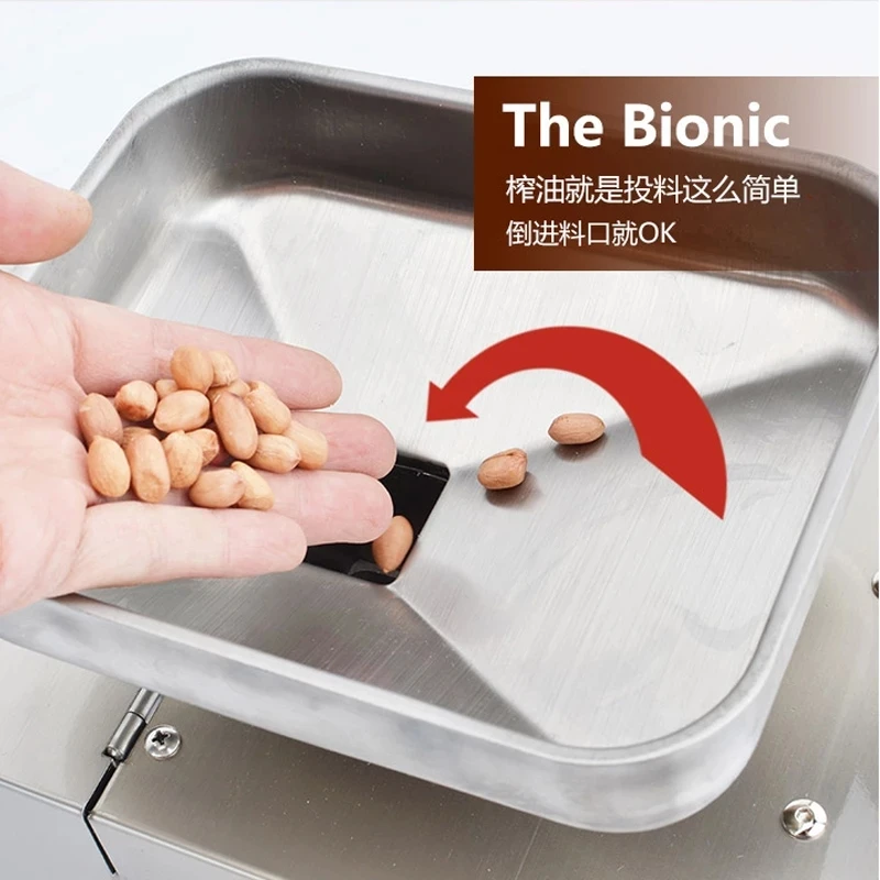 Stainless Steel Oil Presser Automatic Press Home Commercial Oil Press Machine sunflower peanut Oil Extractor
Stainless Steel Oil Presser Automatic Press Home Commercial Oil Press Machine sunflower peanut Oil Extractor