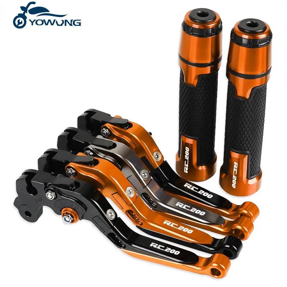 RC200 2014 2015 2016 2017 Motorcycle CNC Brake Clutch Levers Handlebar knobs Handle Hand Grip Ends FOR RC200 2014 2015 2016 2017
RC200 2014 2015 2016 2017 Motorcycle CNC Brake Clutch Levers Handlebar knobs Handle Hand Grip Ends FOR RC200 2014 2015 2016 2017