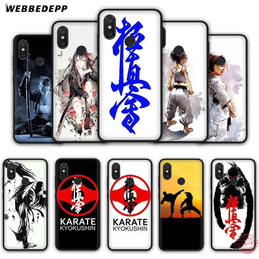 WEBBEDEPP Oyama Kyokushin Karate мягкий чехол для Xiaomi Mi A3 9 9T 10 Lite CC9E Max 3 Redmi 7A K20 Pro K30 X2 | Мобильные
