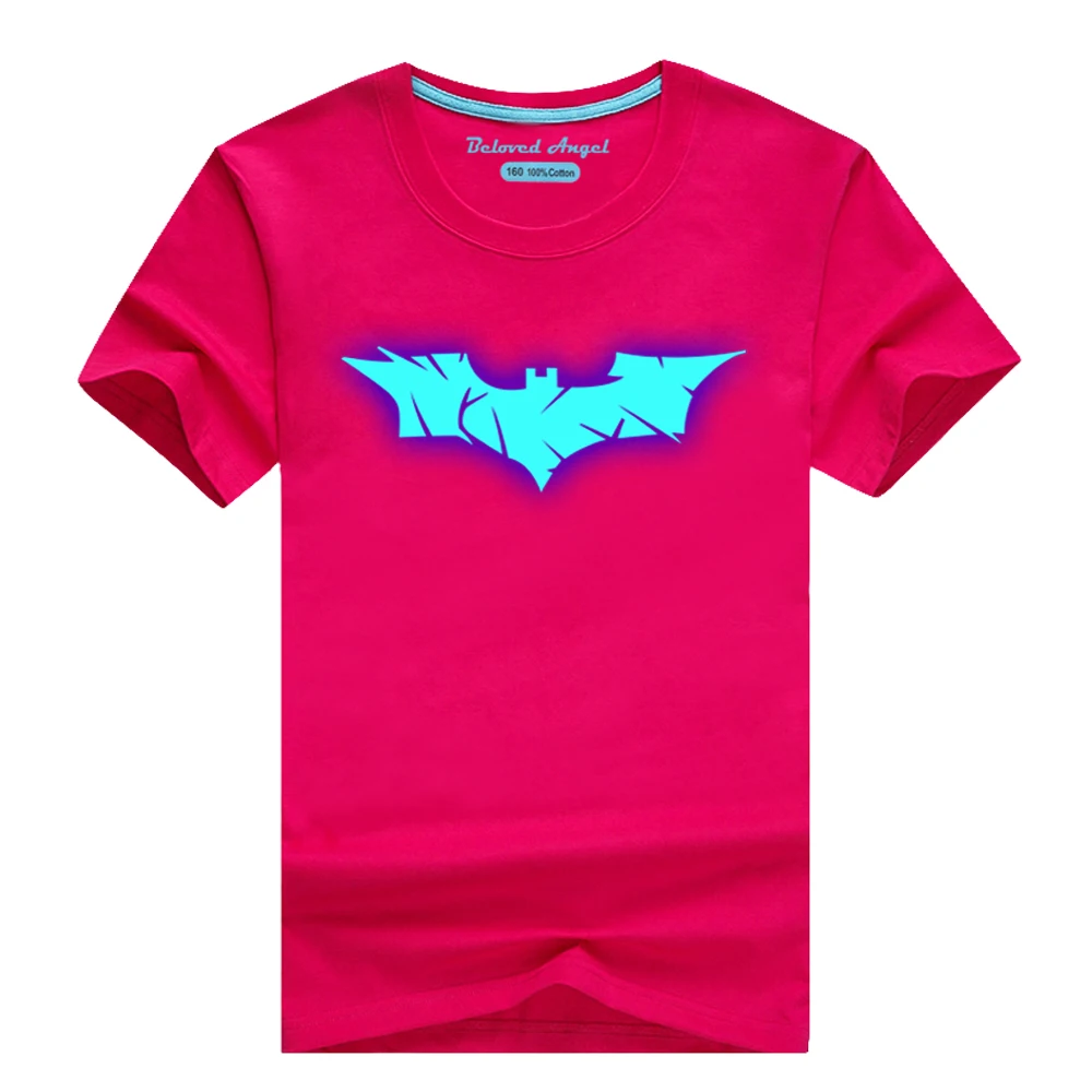 Детская светящаяся футболка новая брендовая одежда для малышей топы девочек
