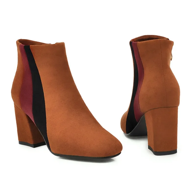 Plus Size Color contrast boots boots women shoes ankle boots for women ladies boots shoes woman winter
Plus Size Color contrast boots boots women shoes ankle boots for women ladies boots shoes woman winter