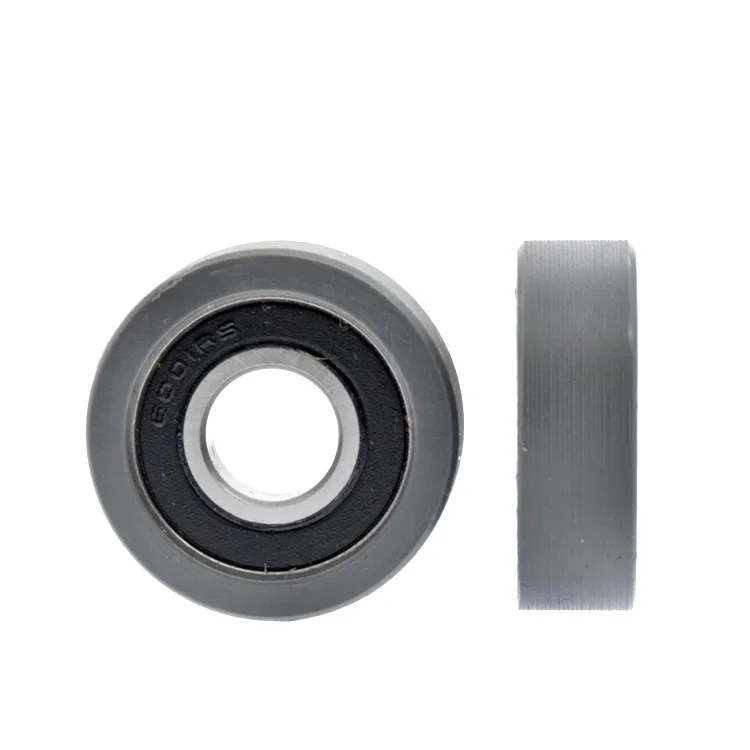 1pc 6001RS coated nylon bearing pulley rolling wheel flat elevator small guide wheel silent and wear-resistant 12*34*11 
1pc 6001RS coated nylon bearing pulley rolling wheel flat elevator small guide wheel silent and wear-resistant 12*34*11