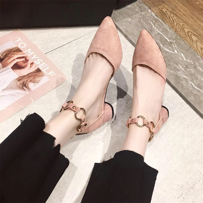 Fashion Womens Shoes 2021 Beige Heeled Sandals All-Match Med Buckle Strap Luxury Black New Closed Comfort Medium Block Pointed G
Fashion Womens Shoes 2021 Beige Heeled Sandals All-Match Med Buckle Strap Luxury Black New Closed Comfort Medium Block Pointed G