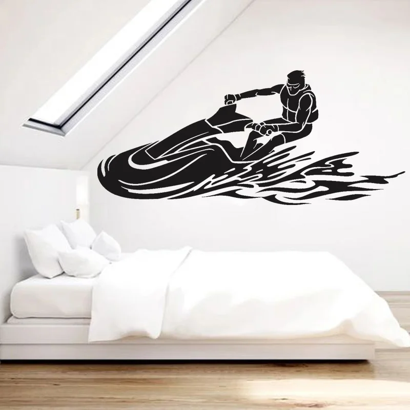 Jet Ski Vinyl Wall Decal Water Sports Mural Personal Watercraft Rental Shop Decoration Racing PWC Stickers O162
Jet Ski Vinyl Wall Decal Water Sports Mural Personal Watercraft Rental Shop Decoration Racing PWC Stickers O162