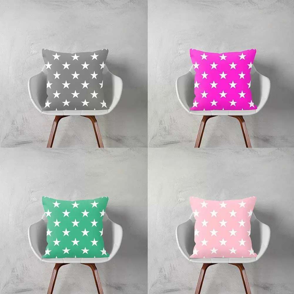 Star Print Decorative Pillow Peach Skin Cushion Decorative Sofa Pillow Throw Home Pillow Car Cover 45cm*45cm M7x0
Star Print Decorative Pillow Peach Skin Cushion Decorative Sofa Pillow Throw Home Pillow Car Cover 45cm*45cm M7x0