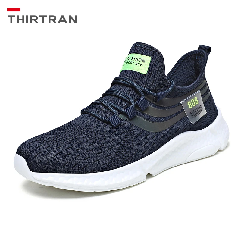THIRTRAN Men's Casual Sneakers Autumn Breathable Mesh Lace-up Fashion Walking Trainers Soft Sole Comfortable Running Shoes
THIRTRAN Men's Casual Sneakers Autumn Breathable Mesh Lace-up Fashion Walking Trainers Soft Sole Comfortable Running Shoes