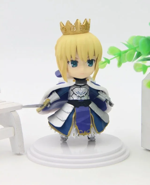 Fate stay night Saber 003 литий-ионная подвеска Q version, фигурка, ПВХ кукла, модель, игрушки, украшение автомобиля, 10 см
Fate stay night Saber 003 литий-ионная подвеска Q version, фигурка, ПВХ кукла, модель, игрушки, украшение автомобиля, 10 см