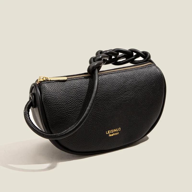 Luxury Brand Women Handbag Soft Cowhide Shoulder Bag Classic Black Small Messenger Bags for Ladies Genuine Leather Crossbody Bag
Luxury Brand Women Handbag Soft Cowhide Shoulder Bag Classic Black Small Messenger Bags for Ladies Genuine Leather Crossbody Bag