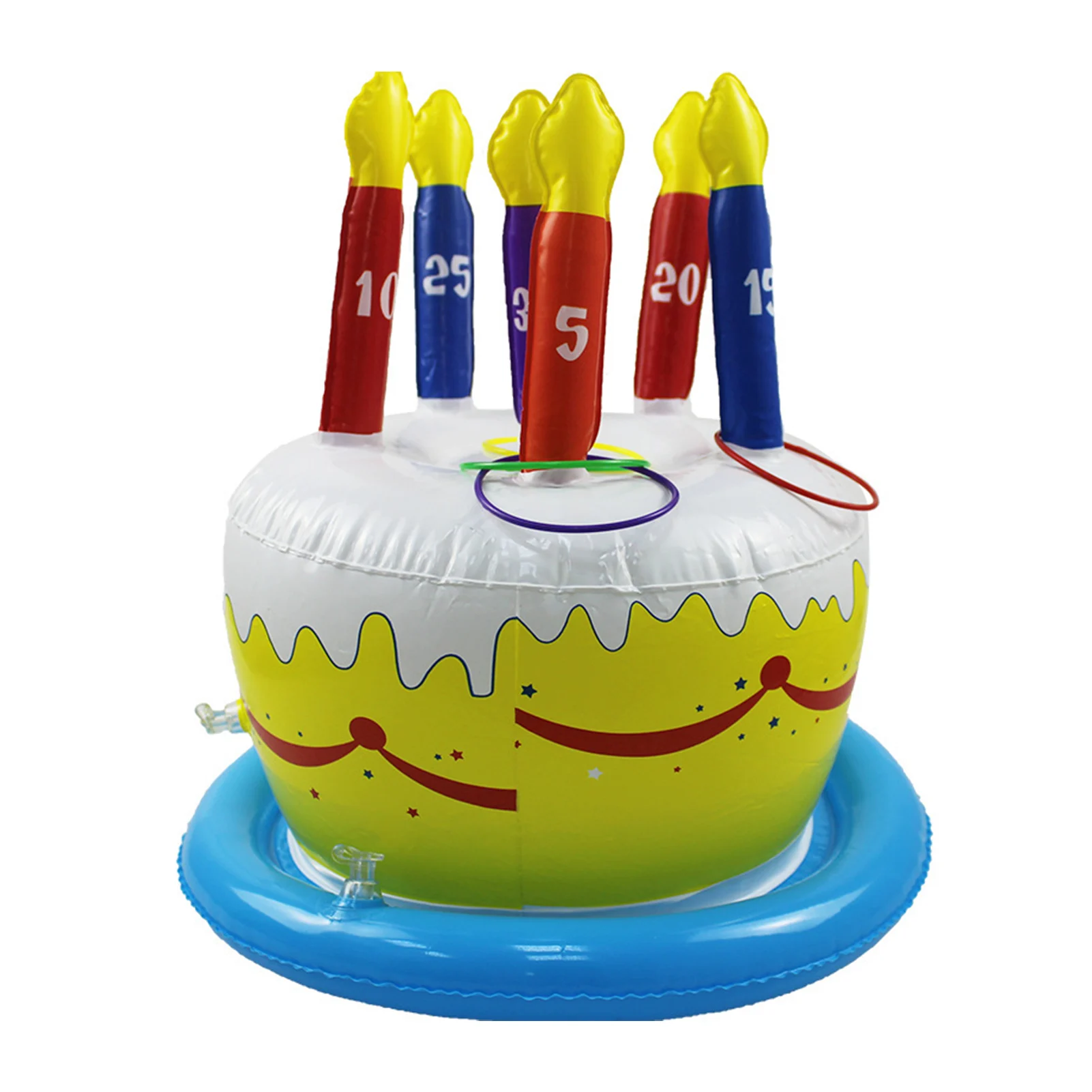 New Water Inflatable Ring Leakage-proof Portable Throwing Game Toy Swimming Pool Ring Toss Game Outdoor Summer Water Carefully
New Water Inflatable Ring Leakage-proof Portable Throwing Game Toy Swimming Pool Ring Toss Game Outdoor Summer Water Carefully