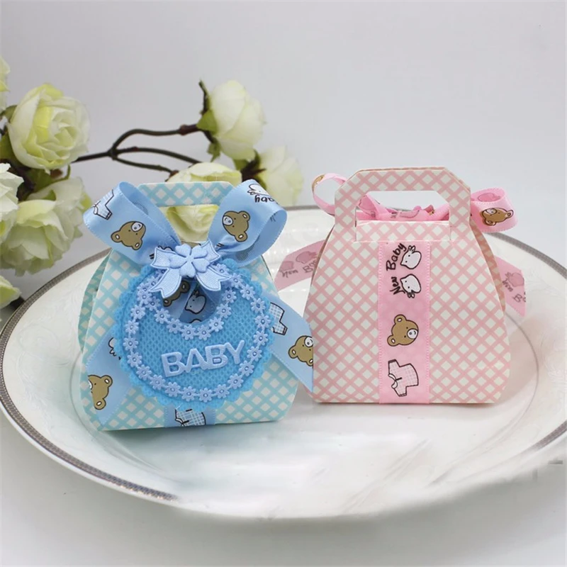 30pcs Cute birthday candy bag pink blue baby boy girl decoration baptism baby shower paper favors gift box for guest
30pcs Cute birthday candy bag pink blue baby boy girl decoration baptism baby shower paper favors gift box for guest