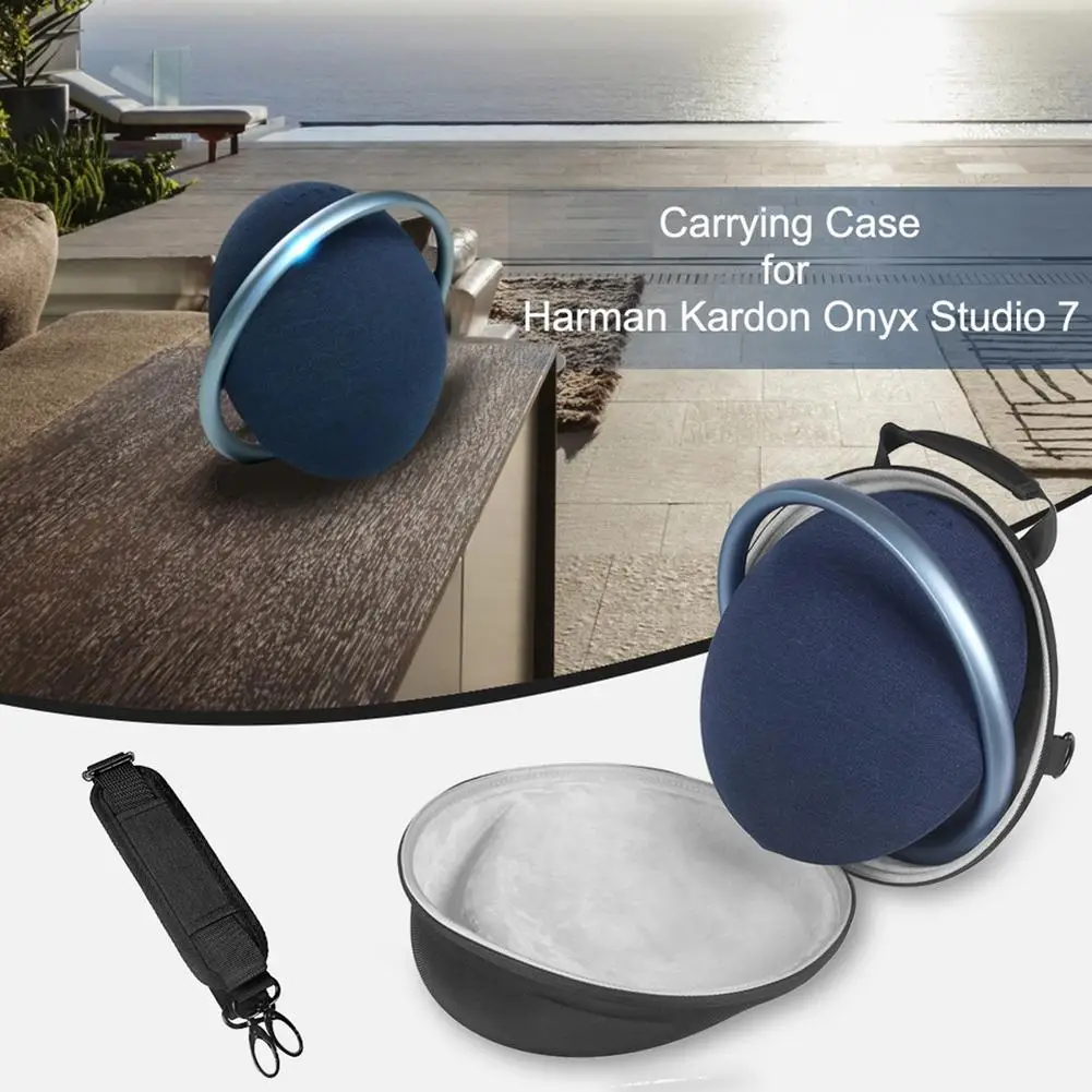 

EVA Hard Case For Harman Kardon Onyx Studio 7 Bluetooth-compatible Wireless Speaker - Travel Protective Carrying Storage Bag