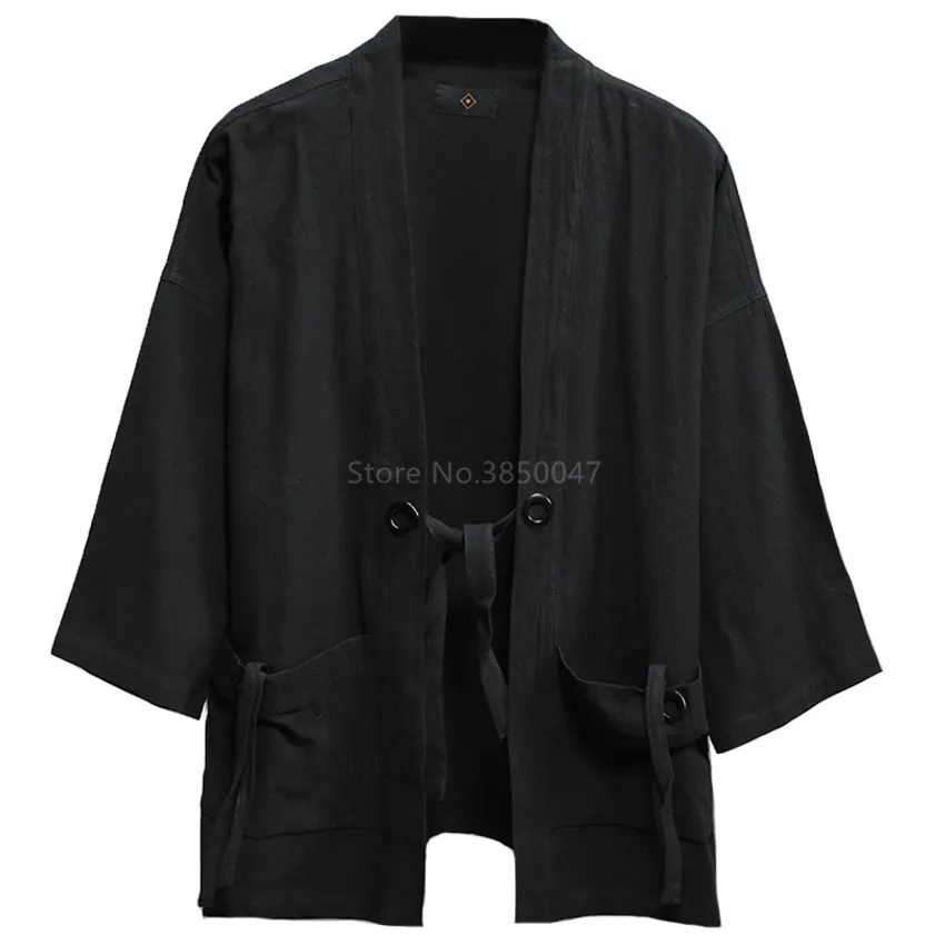 Men Japanese Style Cardigan Harajuku Vintage Casual Fashion Streetwear Solid Color Loose Coat Jacket Plus Size Samurai Costumes
Men Japanese Style Cardigan Harajuku Vintage Casual Fashion Streetwear Solid Color Loose Coat Jacket Plus Size Samurai Costumes