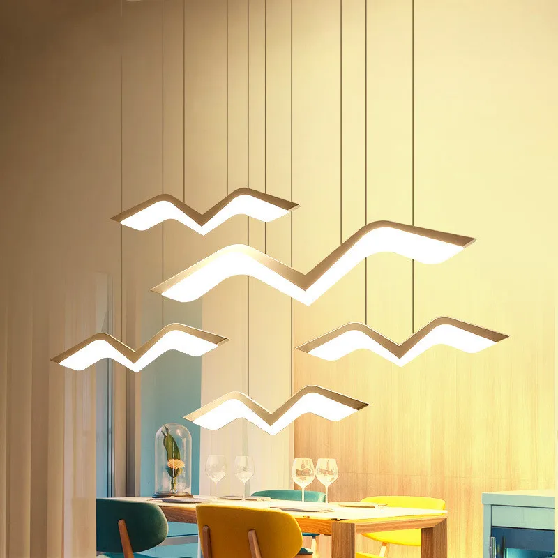 Modern Minimalist Art Seagull Chandelier Creative Warm Parlor Dining Room Coffee Shop Bar Lamp Decoration Suspension Luminaire
Modern Minimalist Art Seagull Chandelier Creative Warm Parlor Dining Room Coffee Shop Bar Lamp Decoration Suspension Luminaire