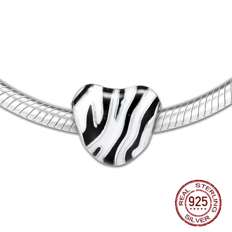 Real 925 Sterling Silver Enamel Spotted Leopard Print Beaded Charm Fits Brand Moment Bracelet Boutique Jewelry Making for Women
Real 925 Sterling Silver Enamel Spotted Leopard Print Beaded Charm Fits Brand Moment Bracelet Boutique Jewelry Making for Women
