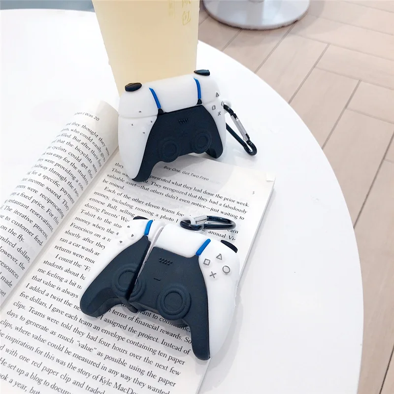 Silicone Cove For Apple Airpods 1 2 3 Pro 3D Game console PS 5 Gamepad Case Earphone headphone cover for air pods
Silicone Cove For Apple Airpods 1 2 3 Pro 3D Game console PS 5 Gamepad Case Earphone headphone cover for air pods