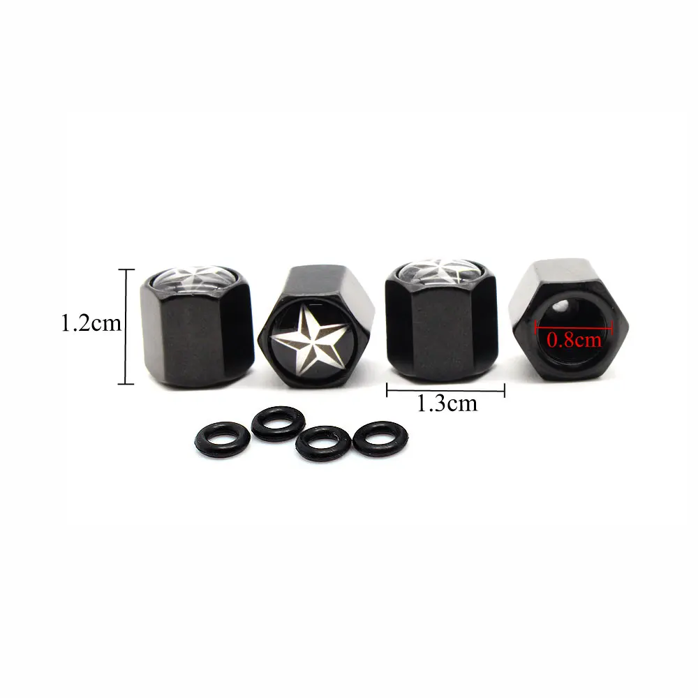 4 Pcs/Set Car Valve Caps Car Dust Caps Tire Wheel Stem Air Valve Caps Valve Stem Cover for Cars Moto Bike Car Styling Decoration
4 Pcs/Set Car Valve Caps Car Dust Caps Tire Wheel Stem Air Valve Caps Valve Stem Cover for Cars Moto Bike Car Styling Decoration