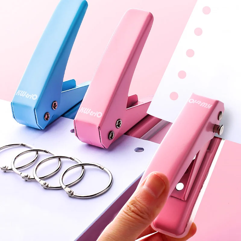 Candy Color Metal Single Hole Punch School Paper Cutter Loose-Leaf Binder Punches Scrapbooking DIY Tool Office Binding Supplies
Candy Color Metal Single Hole Punch School Paper Cutter Loose-Leaf Binder Punches Scrapbooking DIY Tool Office Binding Supplies