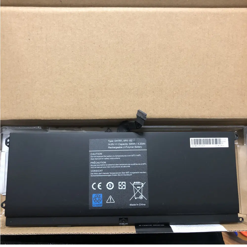 Новый аккумулятор 4400 мАч для ноутбука Dell XPS 15Z L511Z OHTR7 0NMV5C NMV5C 75WY2 | Компьютеры и офис