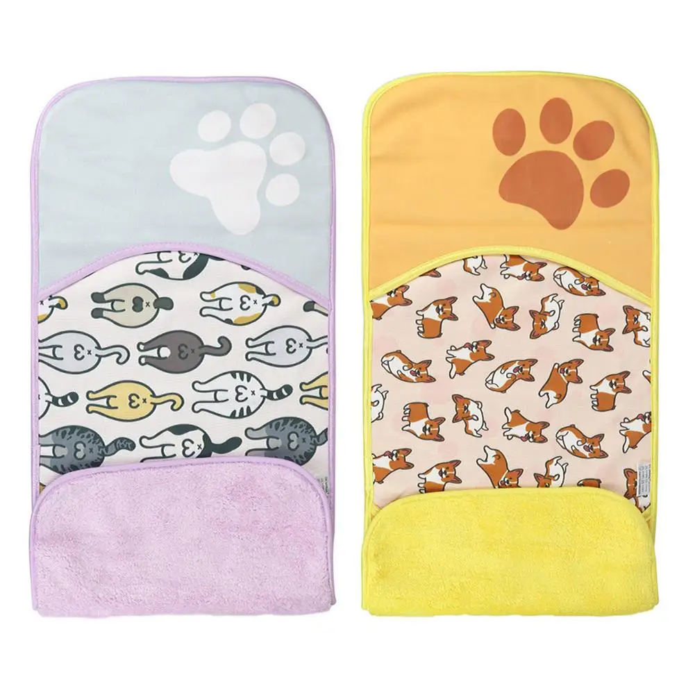 Pets Dog Towel Absorbent Soft Microfiber With Pocket Pet Bath Supply 
Pets Dog Towel Absorbent Soft Microfiber With Pocket Pet Bath Supply