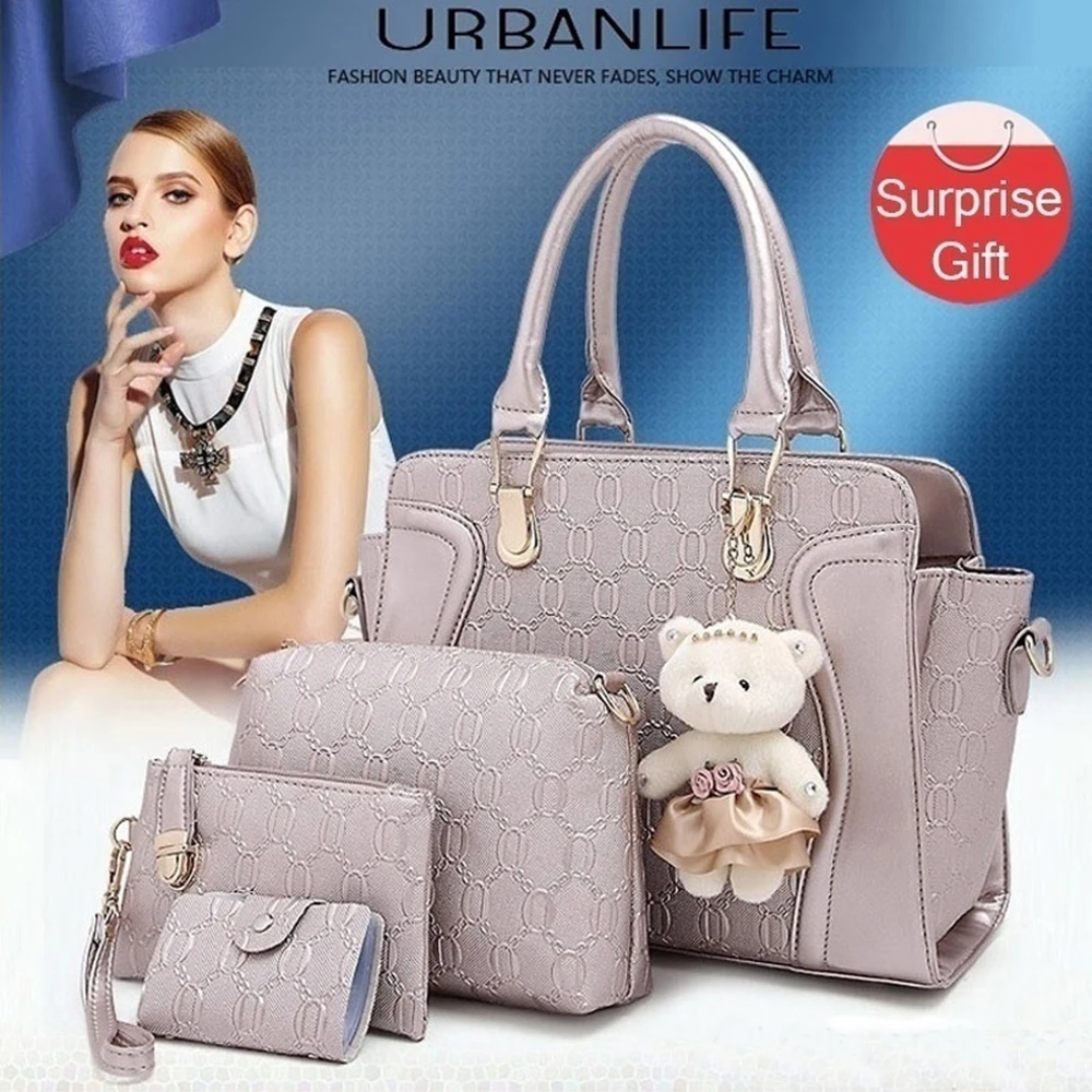New Fashion Women Crossbody Bag Designer Messenger Bags Famous Brand Ladies Handbag Women Shoulder Bag Purses 4pcs Bags Car
New Fashion Women Crossbody Bag Designer Messenger Bags Famous Brand Ladies Handbag Women Shoulder Bag Purses 4pcs Bags Car