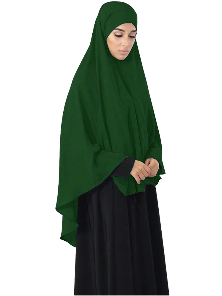 Abaya мусульманская молитвенная одежда хиджаб большой химар Обычная шаль головная