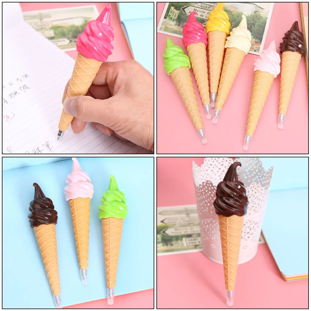 6pcs Ice Cream Ballpoint Pens Creative Pens School Stationery Office Supplies 
6pcs Ice Cream Ballpoint Pens Creative Pens School Stationery Office Supplies