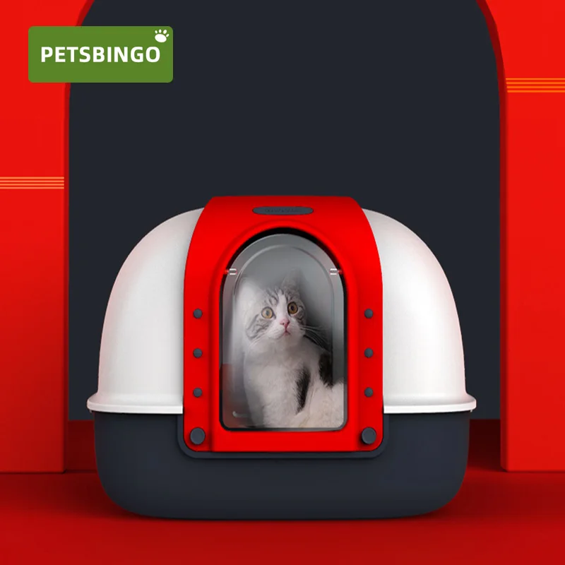 Лоток для домашних животных, лоток для кошек, полностью закрытый, брызгозащищенный, большой туалет для кошек, двойная дверь, дезодорант, под...
Лоток для домашних животных, лоток для кошек, полностью закрытый, брызгозащищенный, большой туалет для кошек, двойная дверь, дезодорант, под...