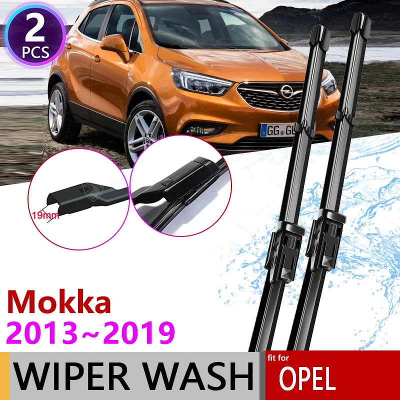 Car Wiper Blades for Opel Mokka 2013~2019 Front Windscreen Windshield Wipers Vauxhall Mokka X 2014 2015 2016 2017 2018 Car Goods
Car Wiper Blades for Opel Mokka 2013~2019 Front Windscreen Windshield Wipers Vauxhall Mokka X 2014 2015 2016 2017 2018 Car Goods