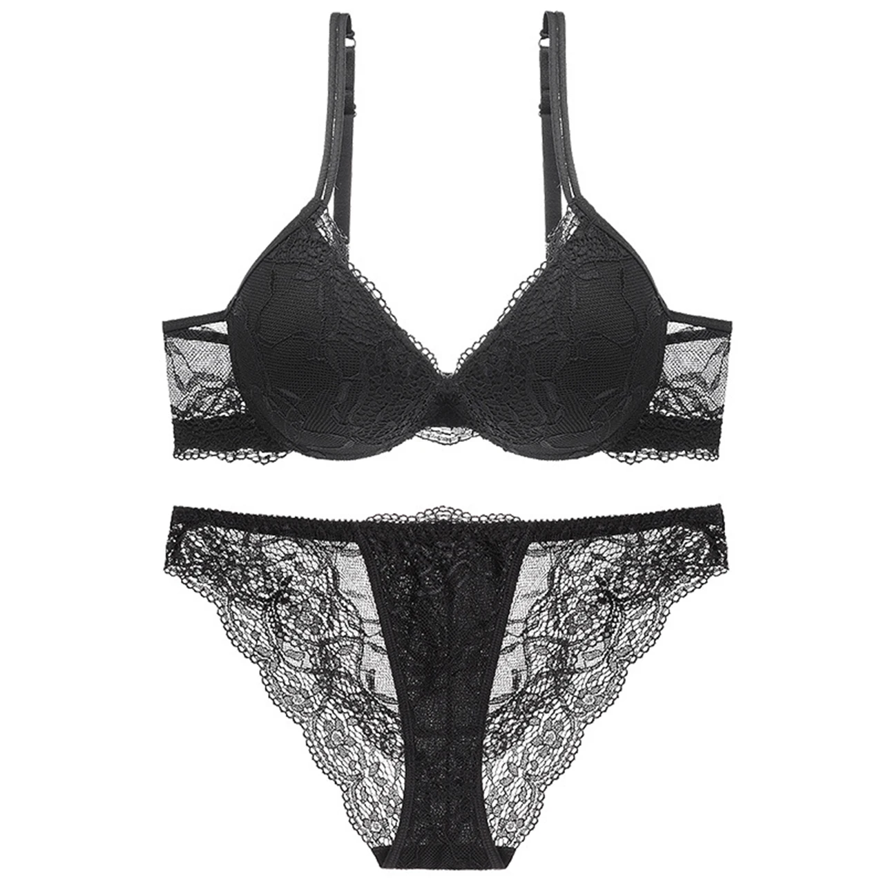 Irene Tinnie Classic Underwear Set Sexy Bras Fashion Push Up Bra Panties sets Thick Cotton Brassiere Lace Women Lingerie Set 
Irene Tinnie Classic Underwear Set Sexy Bras Fashion Push Up Bra Panties sets Thick Cotton Brassiere Lace Women Lingerie Set