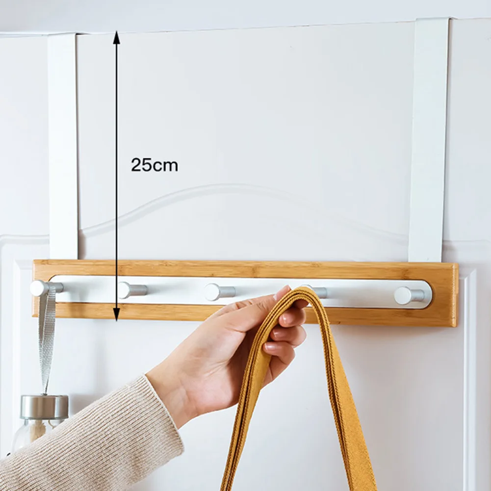 Door Back Rack Bamboo Aluminum 5 Hooks Organizer Cabinet Door Wall Multifunction Traceless Holder Hanger Bathroom Dropship FAS6
Door Back Rack Bamboo Aluminum 5 Hooks Organizer Cabinet Door Wall Multifunction Traceless Holder Hanger Bathroom Dropship FAS6