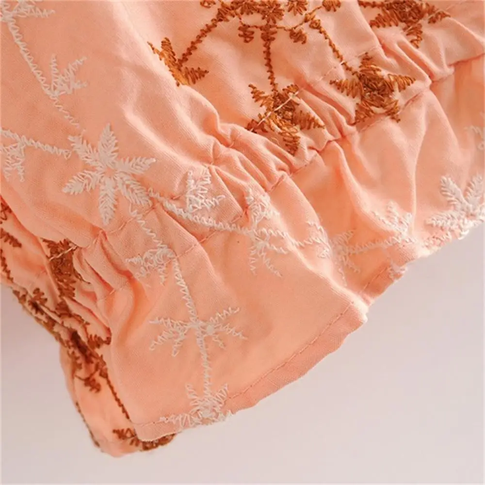 2020 summer cute square collar short sleeve exposed navel top French puff sleeve high waist shirt female 
2020 summer cute square collar short sleeve exposed navel top French puff sleeve high waist shirt female