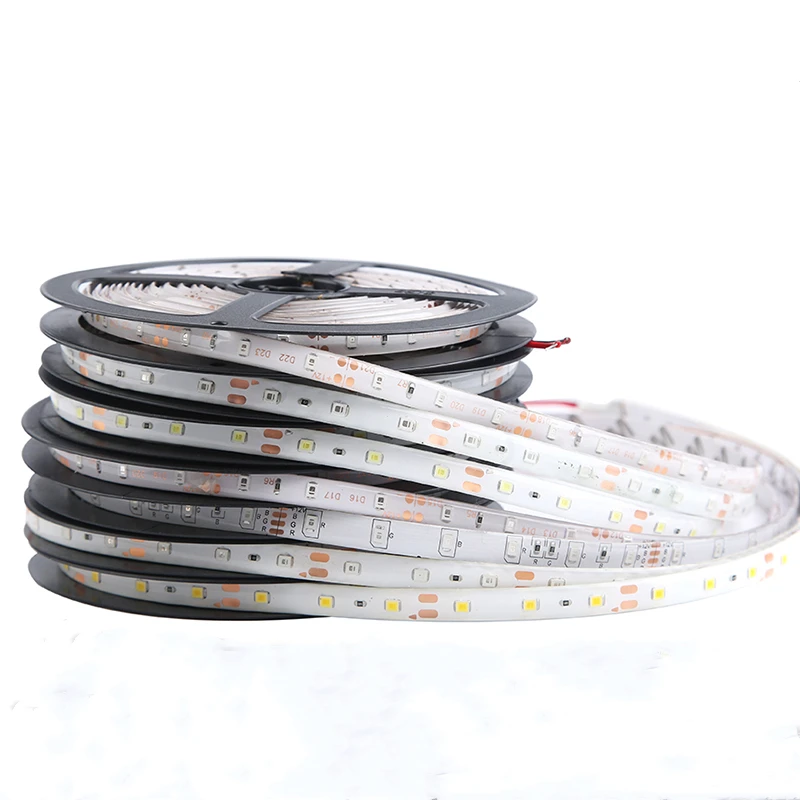 Светодиодная лента 5 м 2835 5050 SMD 60 светодиодов/M Водонепроницаемый гибкая
