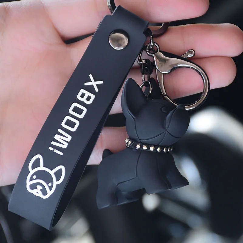 Classic French Punk Bulldog Key Chain Man Mask The Dog Car KeyChains PU Leather Dog Key Ring Woman Bag Charm Accessories Gift
Classic French Punk Bulldog Key Chain Man Mask The Dog Car KeyChains PU Leather Dog Key Ring Woman Bag Charm Accessories Gift