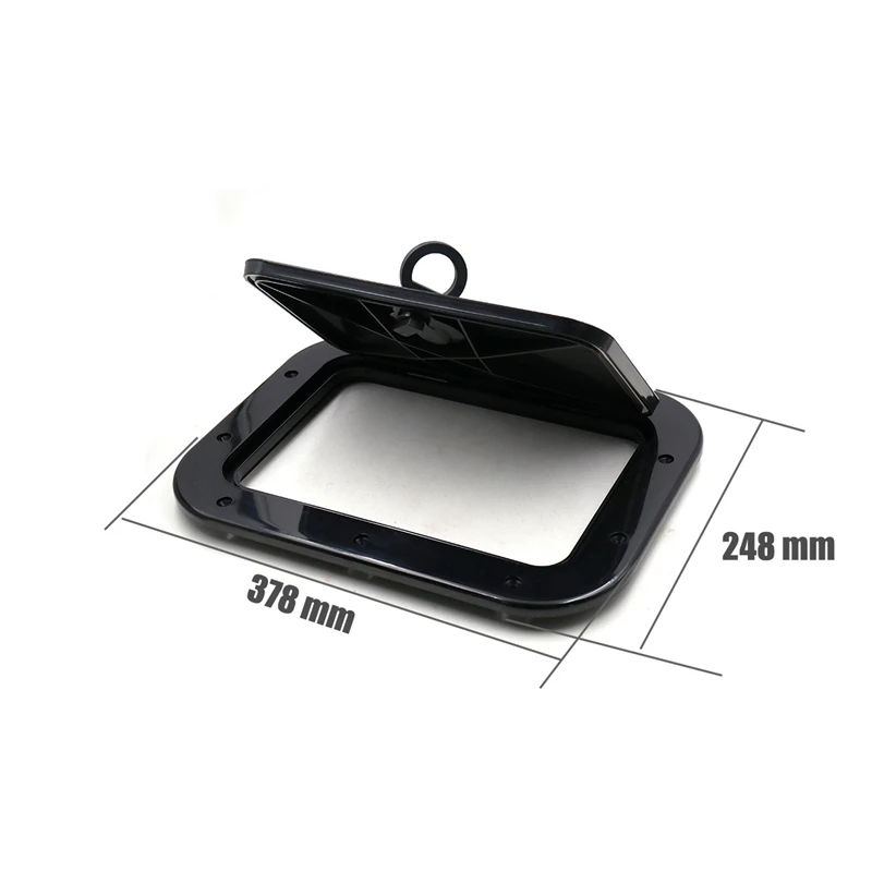 248 x 378mm RV Hatch Plate Durable Inspection Deck Cover with Key for Marine Boat Caravan Deck Compartment Access Yacht Cover
248 x 378mm RV Hatch Plate Durable Inspection Deck Cover with Key for Marine Boat Caravan Deck Compartment Access Yacht Cover