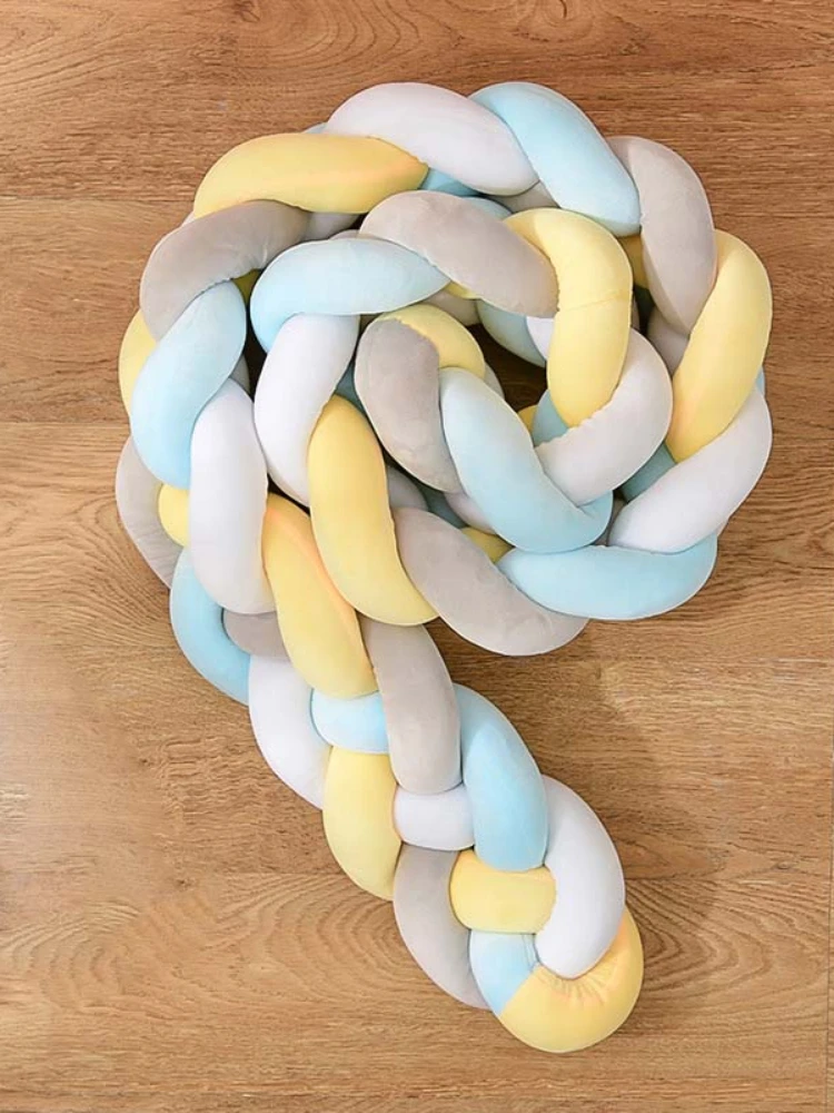 ins explosion type four-strand woven long twist braid baby anti-collision bed surrounding children's room decoration products
ins explosion type four-strand woven long twist braid baby anti-collision bed surrounding children's room decoration products