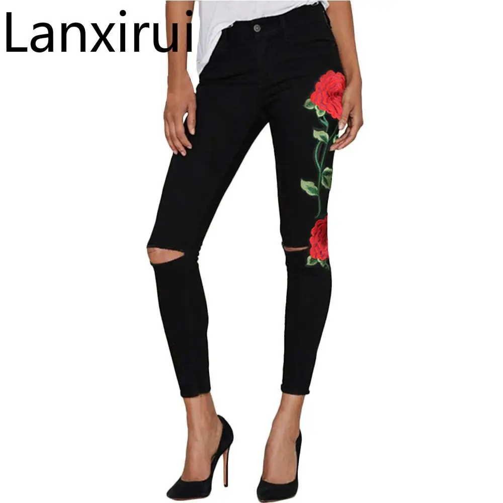 Lanxirui Neue Hohe Taille Schwarz Stickerei джинсы Ohne Zerrissene Frau модные цветочные джинсы Hosen Fur Frauen Sep27
Lanxirui Neue Hohe Taille Schwarz Stickerei джинсы Ohne Zerrissene Frau модные цветочные джинсы Hosen Fur Frauen Sep27