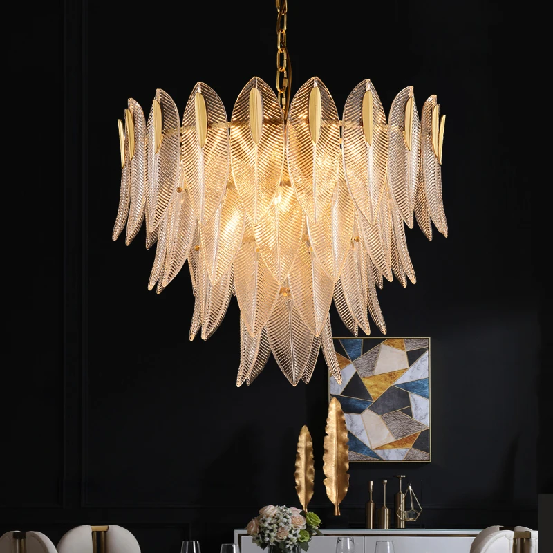 Modern Copper Led Pendant Light Glass Leaf Led Pendant Lamp Living Dining Room Decor Hanging Light Fixtures Suspension Luminaire
Modern Copper Led Pendant Light Glass Leaf Led Pendant Lamp Living Dining Room Decor Hanging Light Fixtures Suspension Luminaire