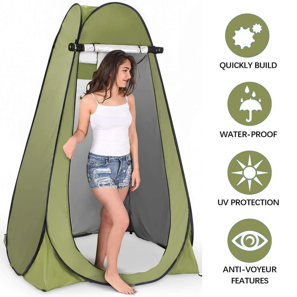 Portable Outdoor Privacy Shower Tent Instant Pop Up Camping Tent As Bathroom Mobile Toilet Shower Tent With Three Windows
Portable Outdoor Privacy Shower Tent Instant Pop Up Camping Tent As Bathroom Mobile Toilet Shower Tent With Three Windows