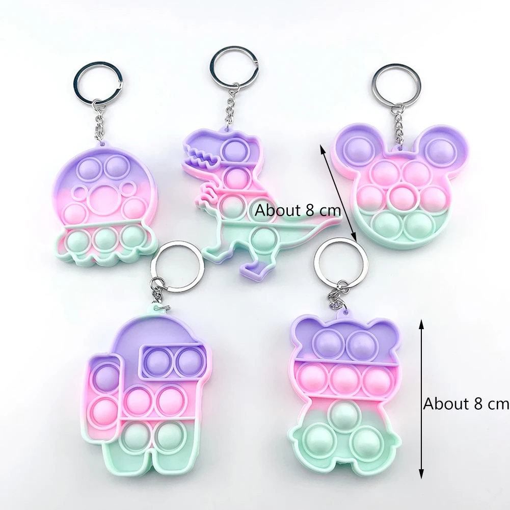 Octopus Dinosaur Push Bubble Keychain Toy Anti Anxiety Kids Puzzle Keychain Toys Push Bubble Autism Needs Squeeze Toy
Octopus Dinosaur Push Bubble Keychain Toy Anti Anxiety Kids Puzzle Keychain Toys Push Bubble Autism Needs Squeeze Toy