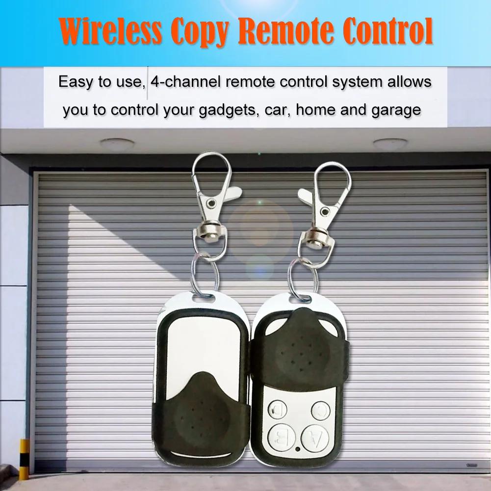 4 Channel Cloning Duplicator Key Fob 433MHz Wireless Copy Smart Remote Controller Metal Clone Learning Code for Gadgets
4 Channel Cloning Duplicator Key Fob 433MHz Wireless Copy Smart Remote Controller Metal Clone Learning Code for Gadgets
