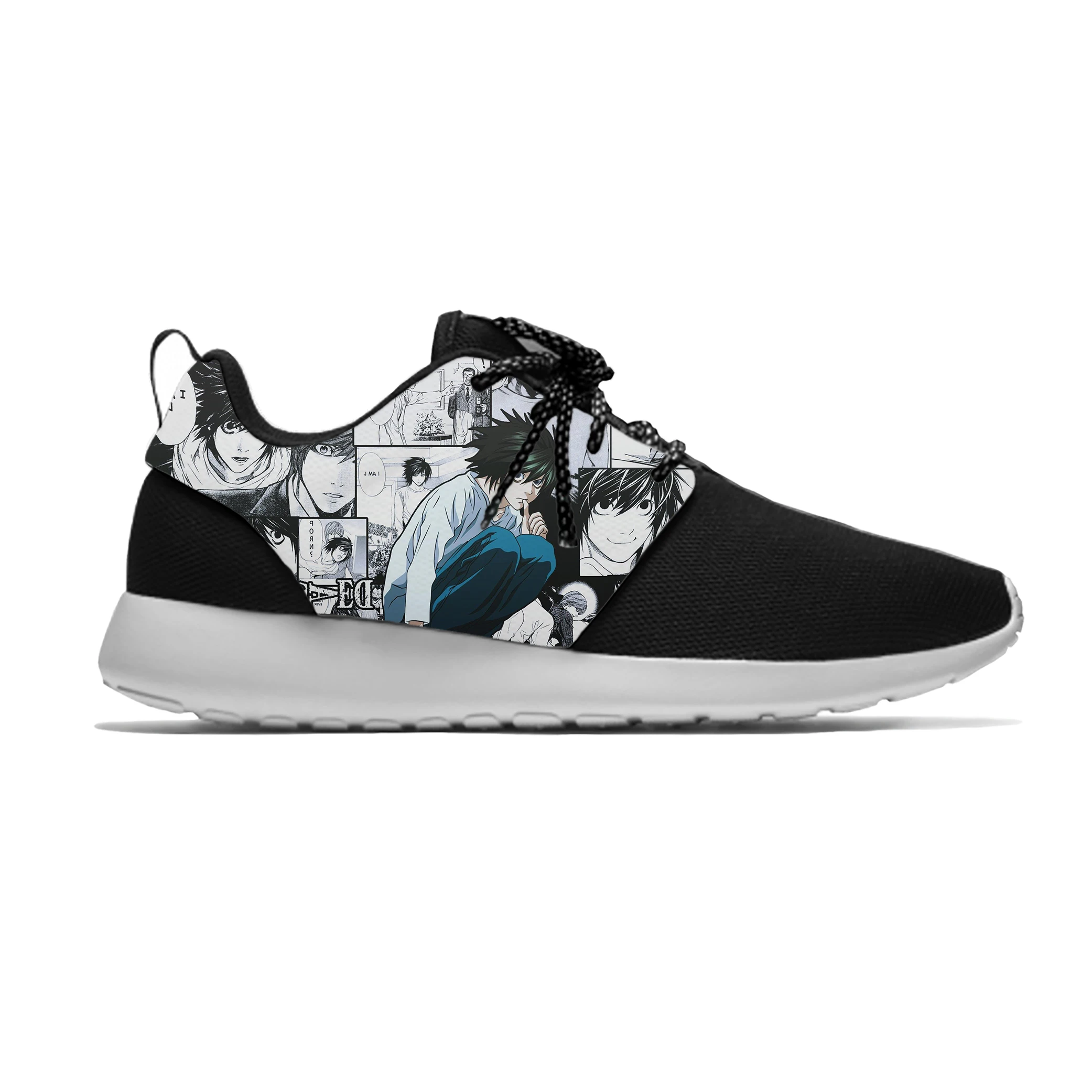 Japanese Anime Manga Cartoon Death Note L Lawliet Sport Running Shoes Casual Breathable Lightweight 3D Print Men Women Sneakers
Japanese Anime Manga Cartoon Death Note L Lawliet Sport Running Shoes Casual Breathable Lightweight 3D Print Men Women Sneakers